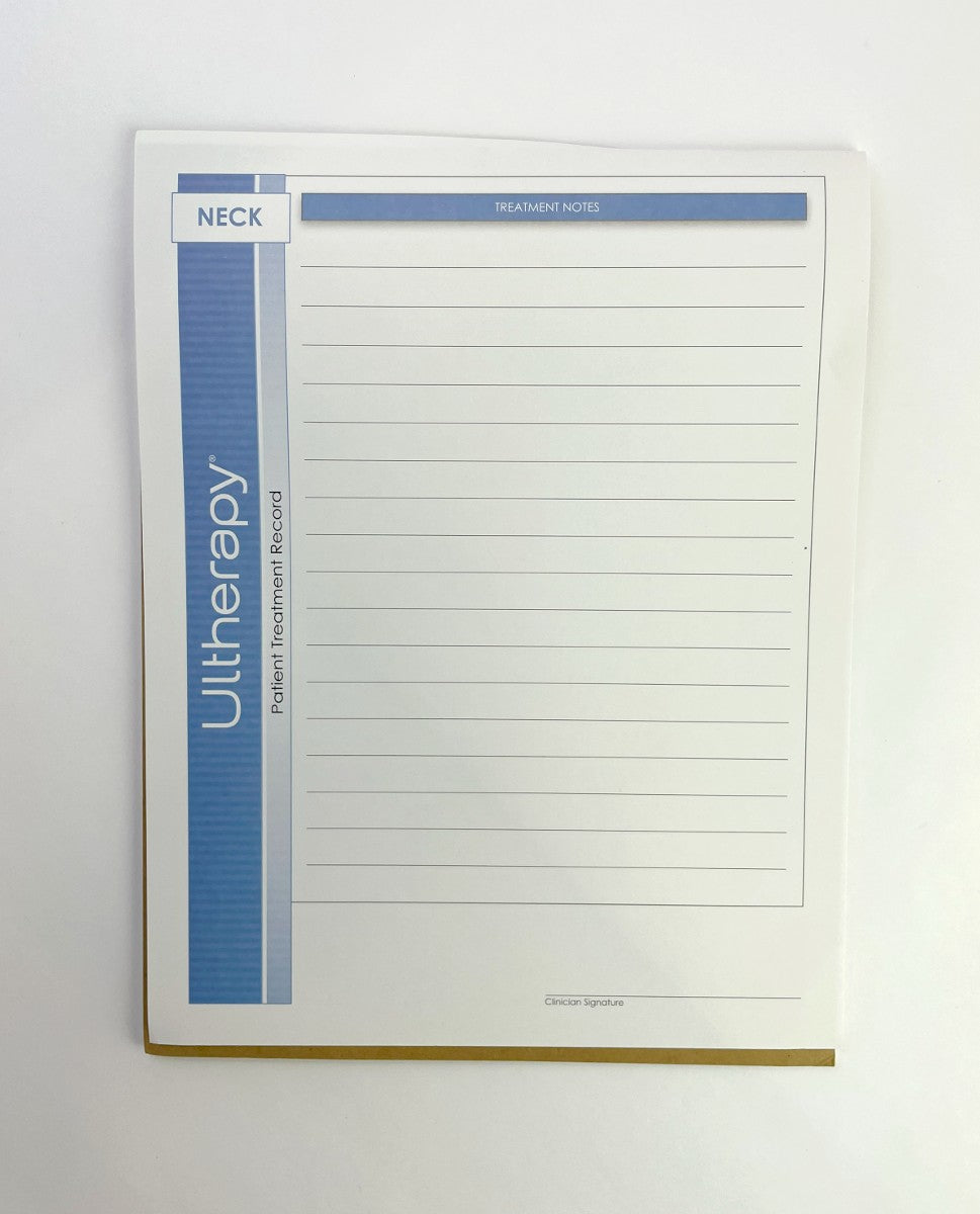 ULTHERA ULTHERAPY PATIENT TREATMENT RECORD
