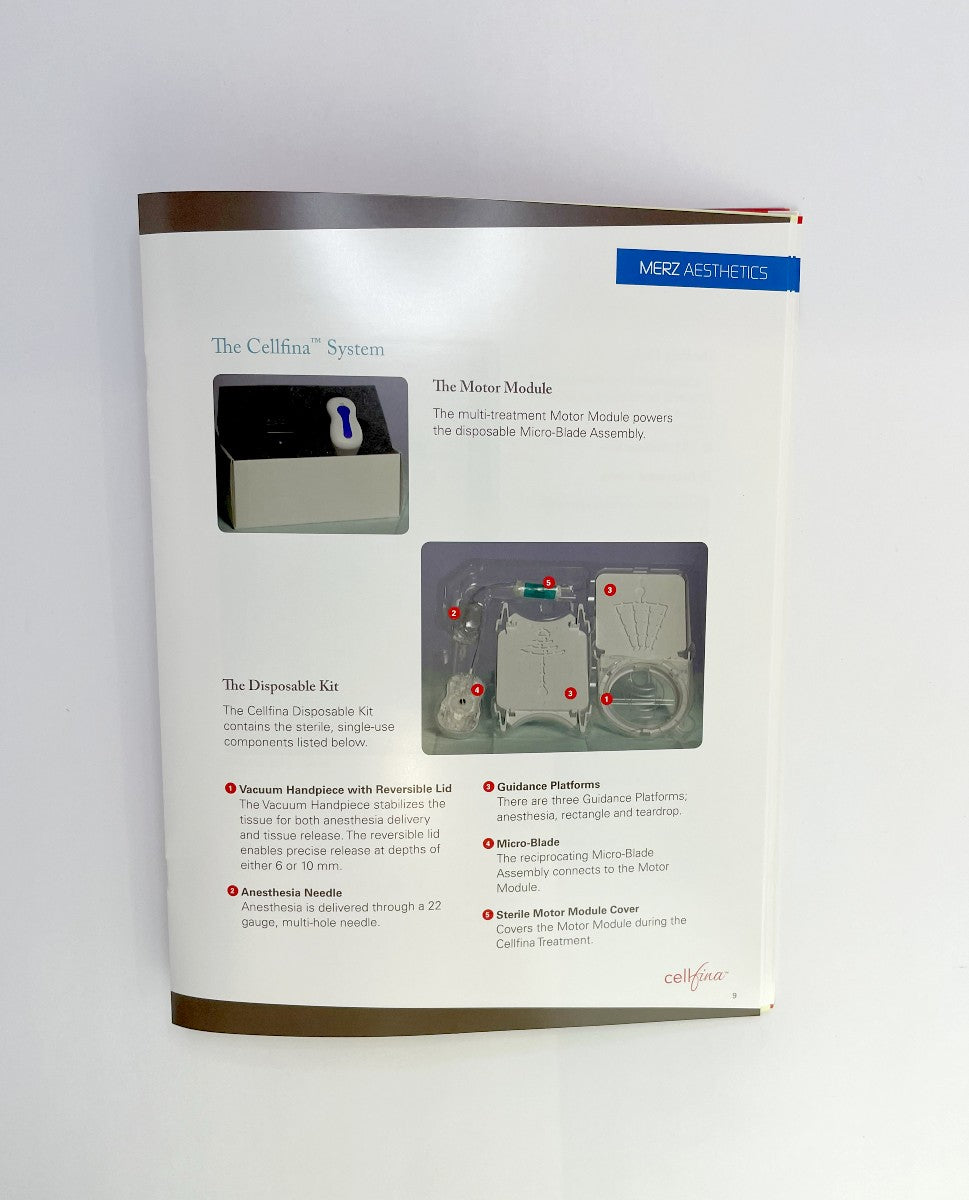 Merz Aesthetics Ulthera Cellfina Customer Training Brochure 2015