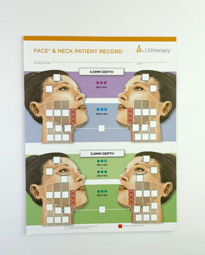 Ultherapy Patient Record Face an Neck Patlent Record Tear sheet