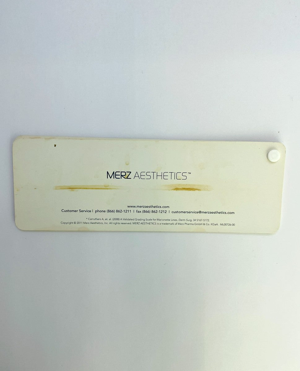 Merz Aesthetics SCALES Patient Face Hands Jowls Photos Diagnostic ML00726-00