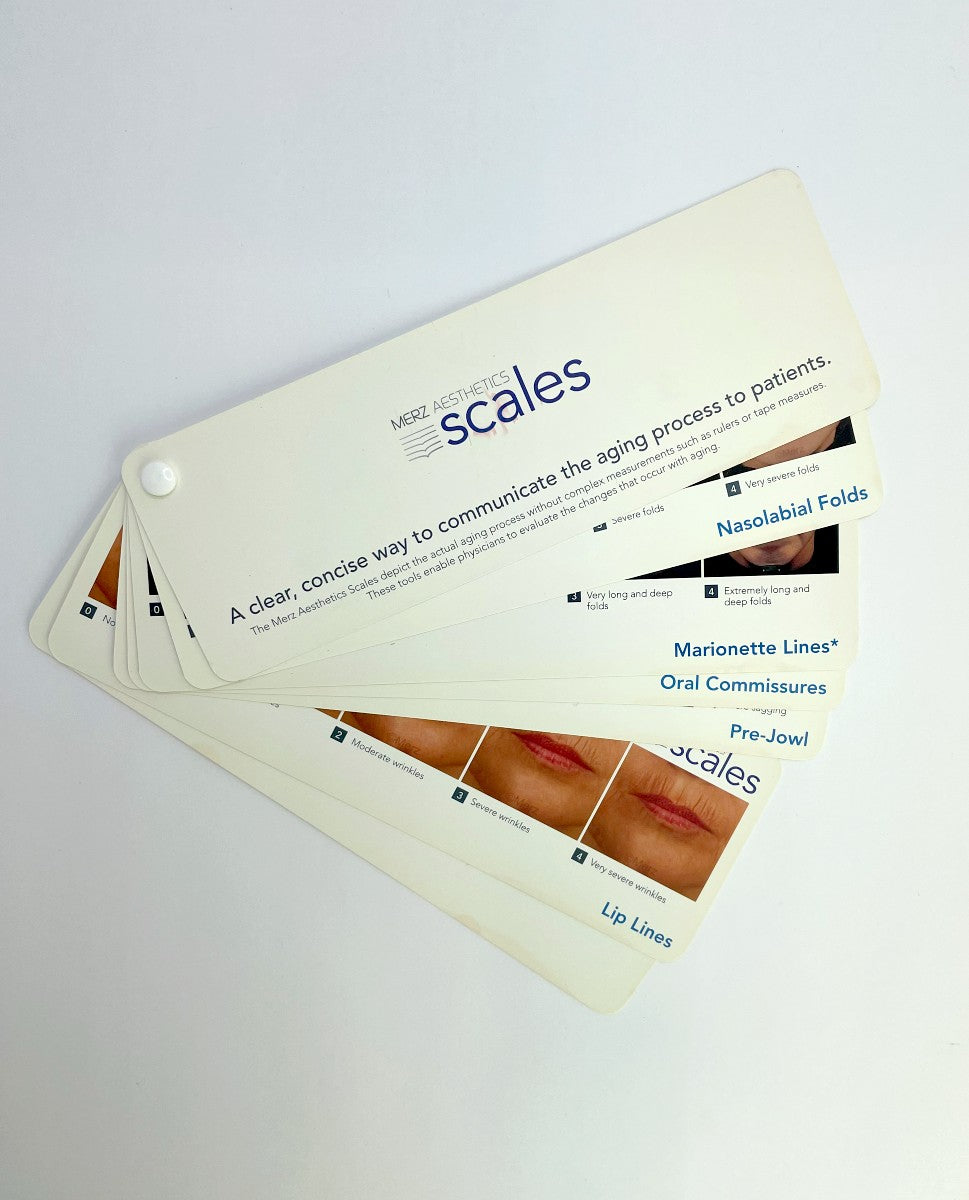 Merz Aesthetics SCALES Patient Face Hands Jowls Photos Diagnostic ML00726-00