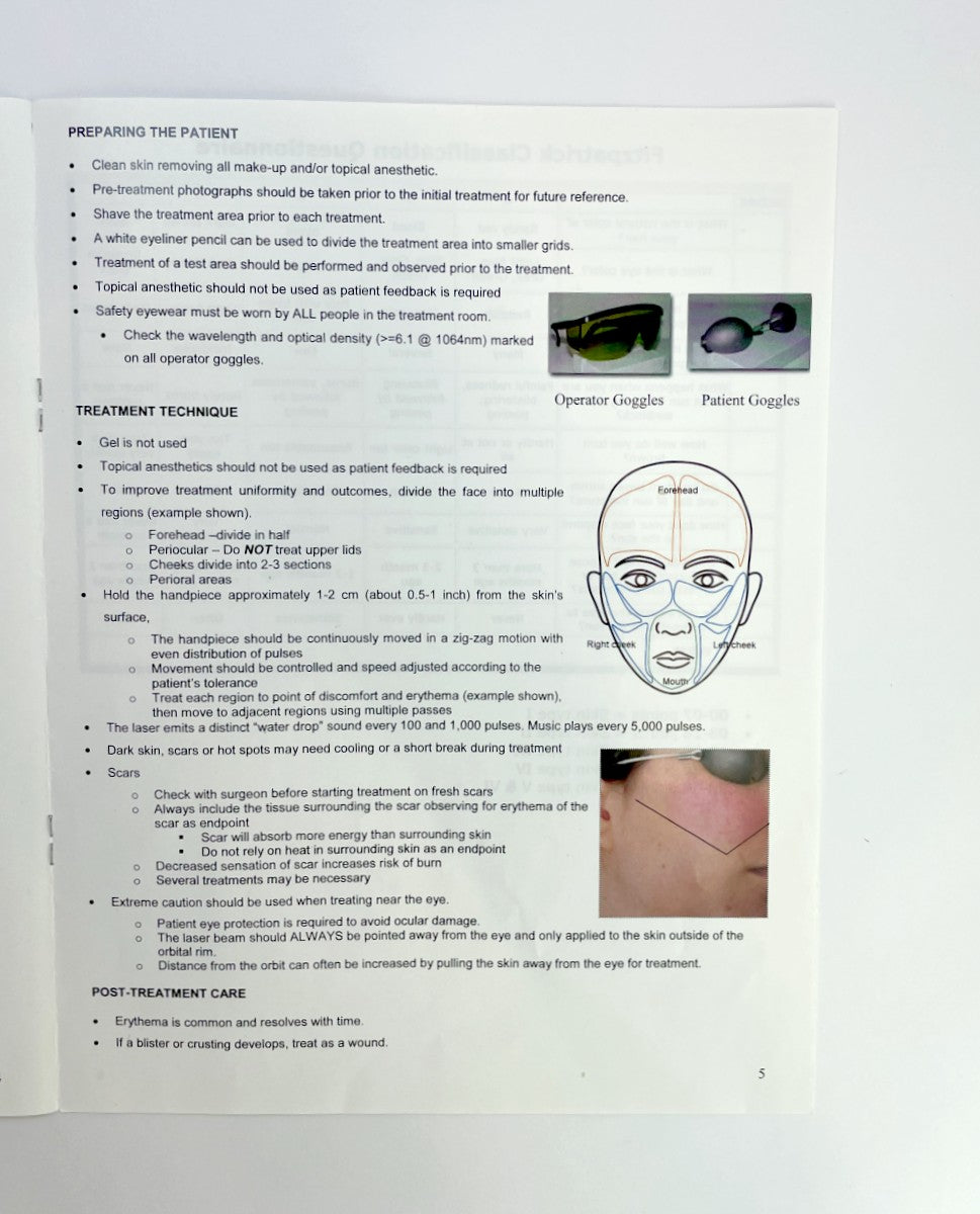 CuterLaser Genesis Treatment Guidelines Overview Manual D0028 Rev. F