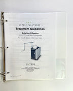 CUTERA Enlighten Laser Log Treatment Guidelines D1967 Rev E, November 2017