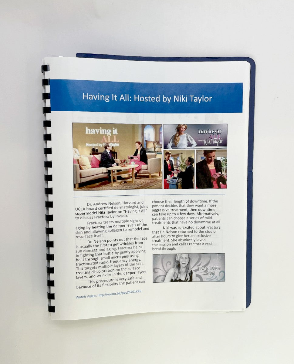 INMODE AESTHETIC SOLUTIONS, EMERGING TRENDS IN AESTHETICS SKIN REJUVENATION & BODY CONTOURING, PRESENTATION BOOK