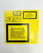Candela Laser Warning Signs Multiple Languages