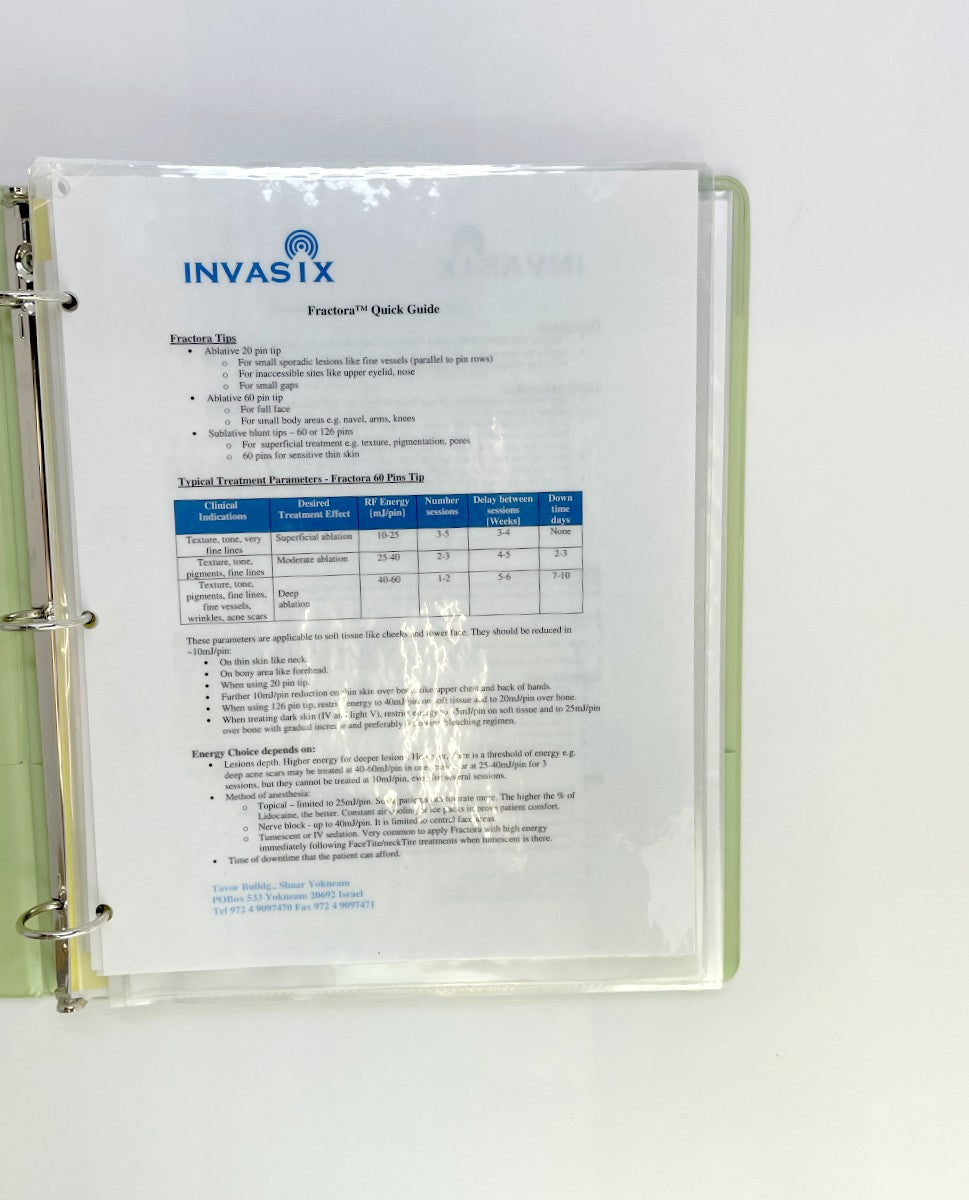 Invasix Case Report Body Contouring Quick Guide
