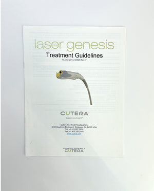 Cutera Laser Genesis Treatment Guidelines Parameter D0028 June 2013 Rev. F