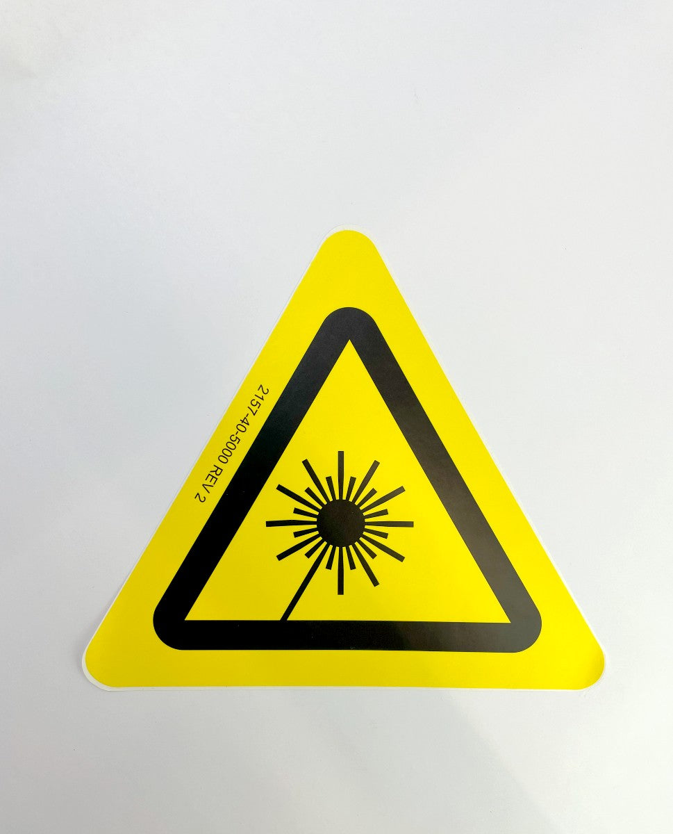 Candela Kit Cd Manual Treatment and Stikers Waring Label Door Safety Yellow