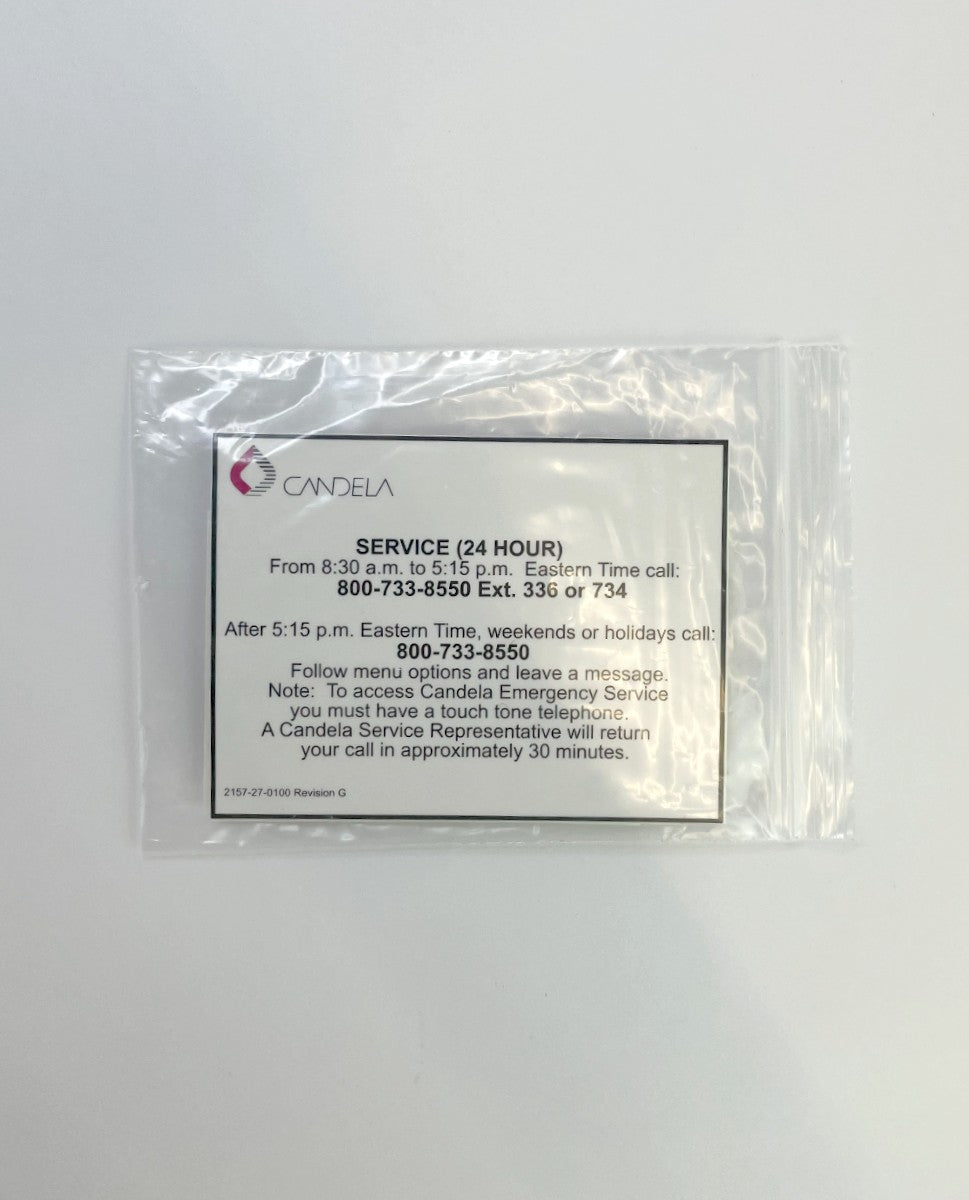 CANDELA, Installing the Distance Gauge Instructive P/N 8502-00-1870 Revision A