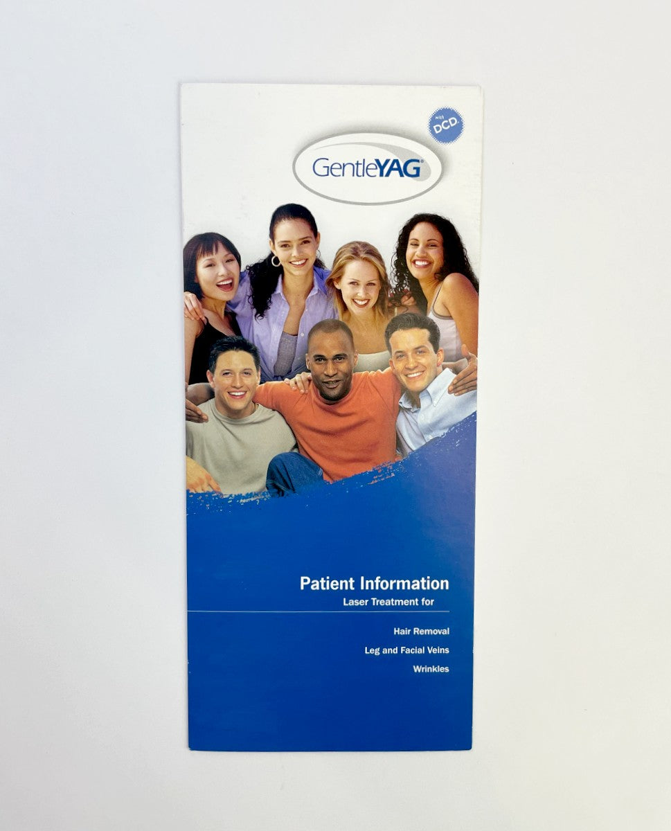 CANDELA GentleYAG Patient Information Brochure Laser Treatment for Hair Removal 0920-16-0038 Rev. 04 EXP 2004