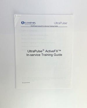 LUMENIS UltraPulse ActiveFX In-service Training Guide Revised 03/03/08