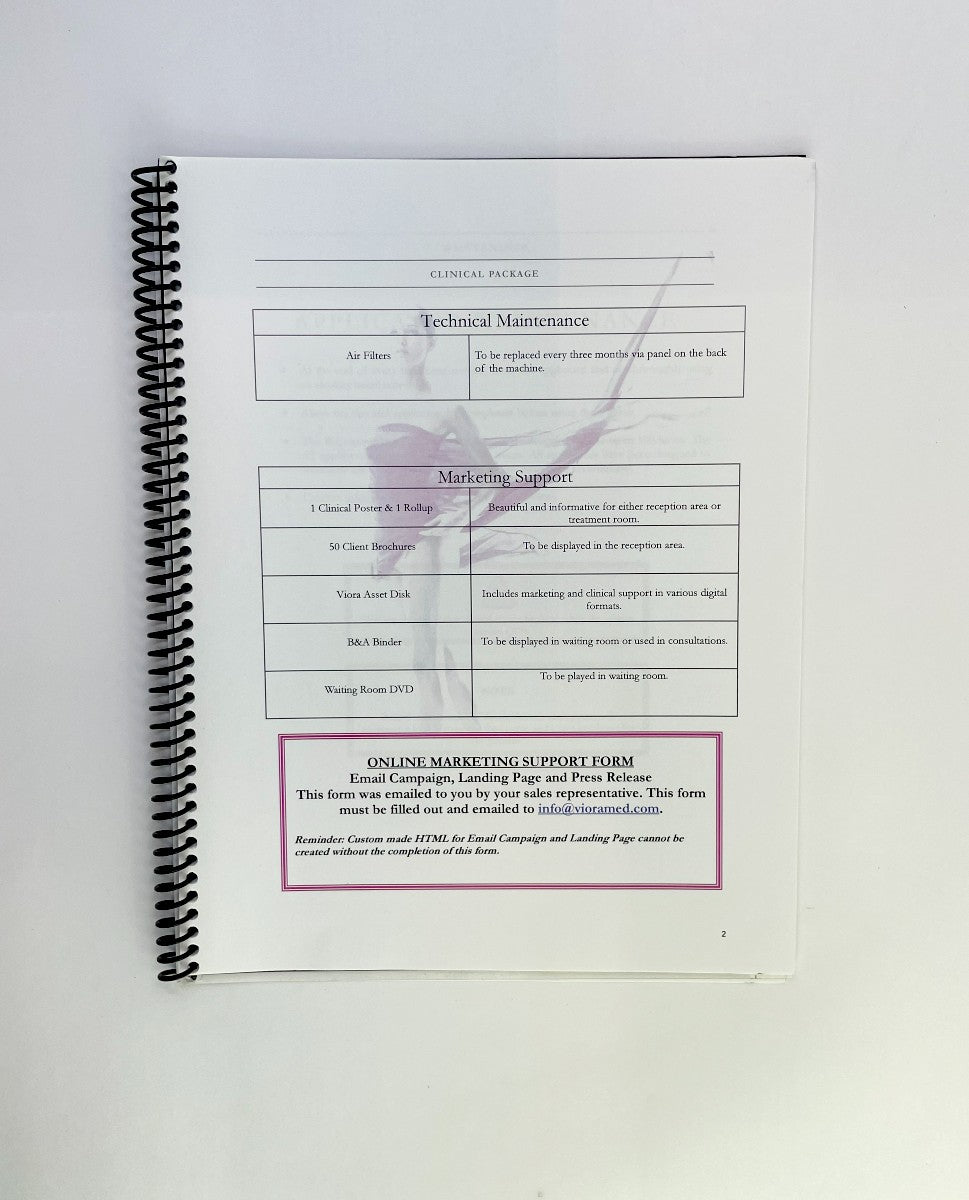 Viora Reaction Launch Kit System Operator Manual