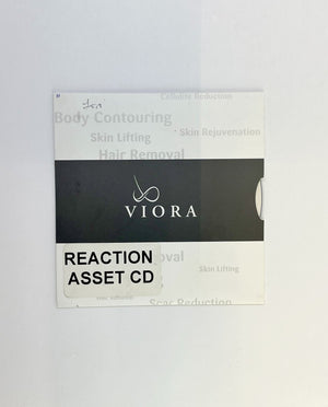 VIORA REACTION ASSET Operator’s Manual CD disc
