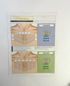 ULTHERA Ultherapy Chest Patient Record Forms 25 Sheet Pad 1001286C