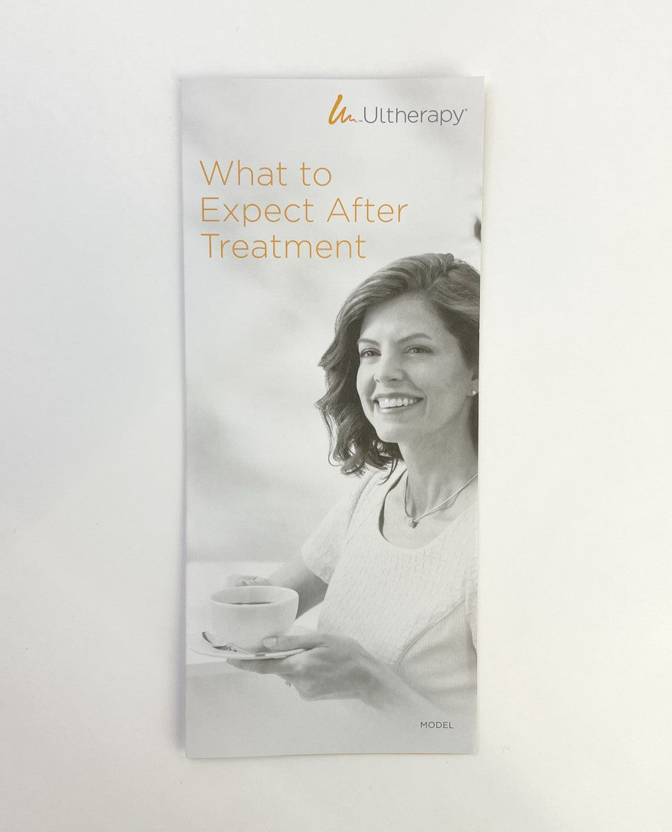 Ulthera Ultherapy What To Expect After Treatment Brochure ML0210700
