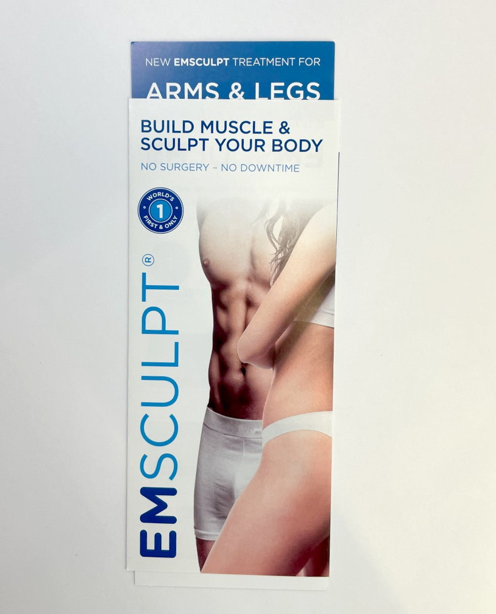 BTL Emsculpt Build Muscle & Sculpt Your Body Brochures