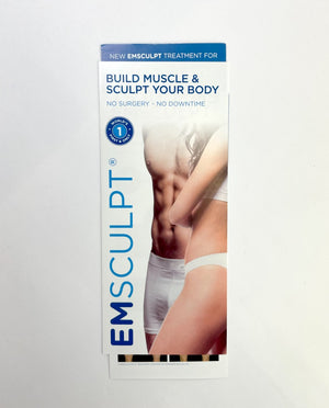 BTL Emsculpt Build Muscle & Sculpt Your Body No Surgery No Downtime Brochures