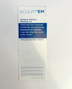 BTL Emsculpt Build Muscle & Sculpt Your Body No Surgery No Downtime Brochures