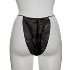 DUKAL Reflections Bikini Panty Adult Black Medical Disposable 900506 Pack of 94