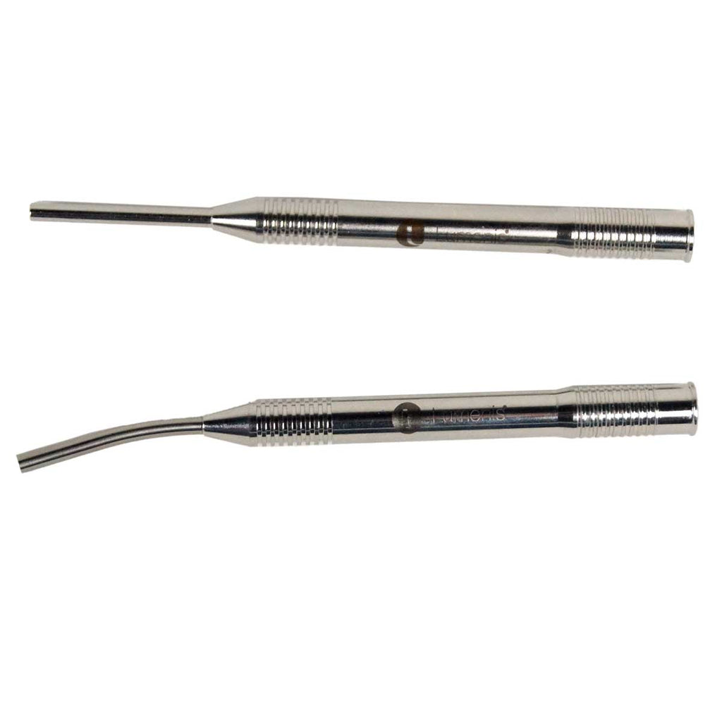 Lumenis Curved & Straight Shaft Handpiece Set AC-2003612 AC-2003613 & Strl Case
