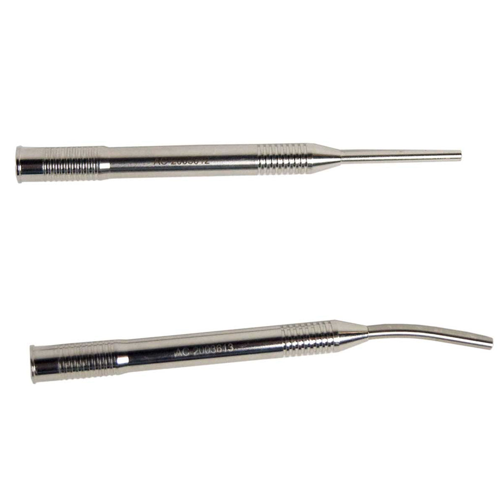 Lumenis Curved & Straight Shaft Handpiece Set AC-2003612 AC-2003613 & Strl Case