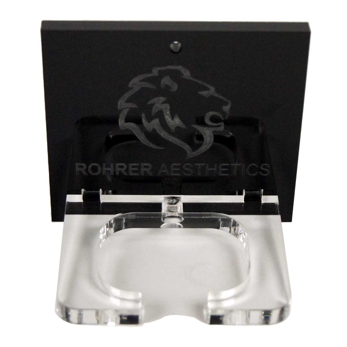 Rohrer Aesthetics Acrylic Wall Mount Handpiece Holder with Hardware