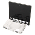 Rohrer Aesthetics Acrylic Wall Mount Handpiece Holder with Hardware