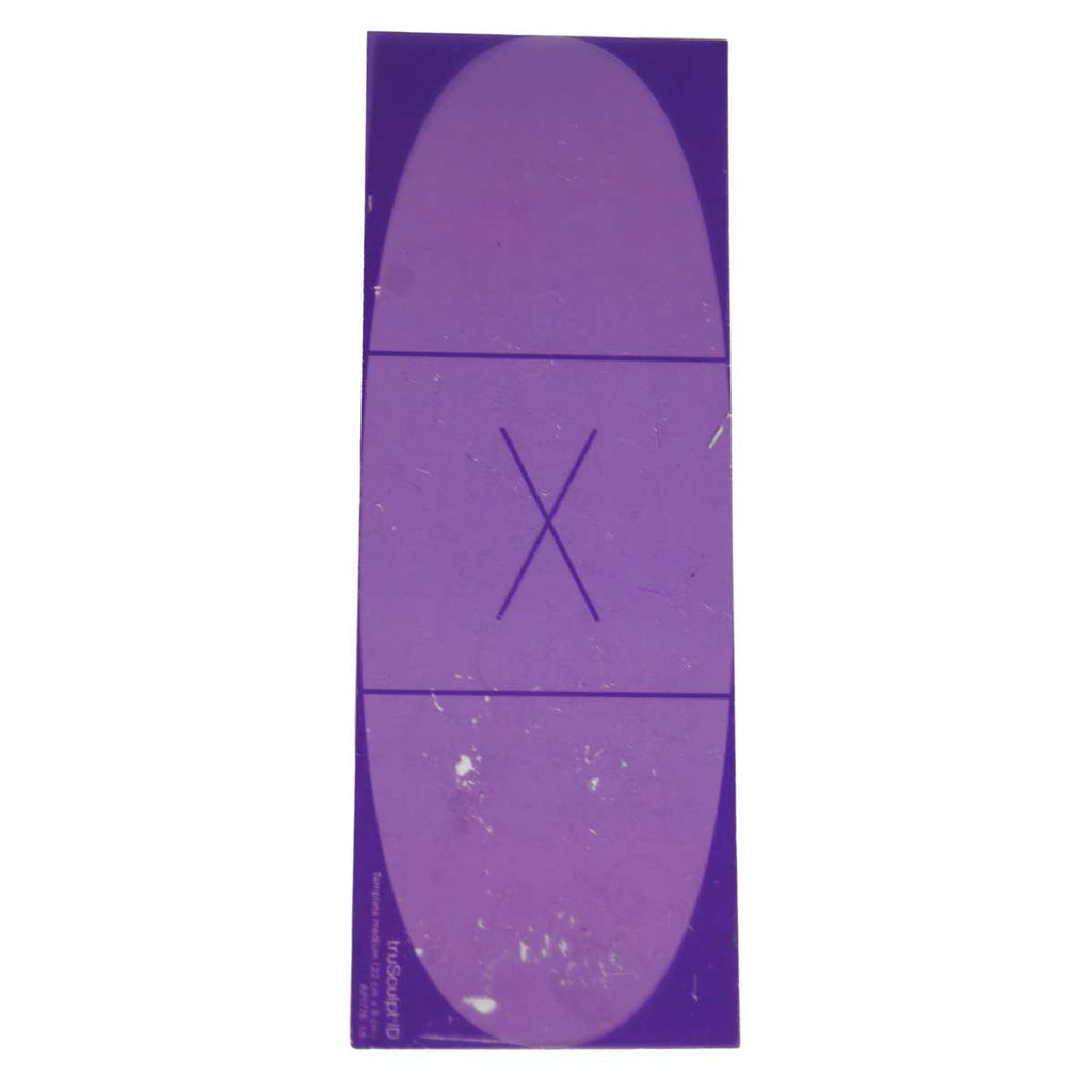 Cutera truSculpt iD Medium Template 8 x 22cm Purple AP1776 Patient Treatment 2pk