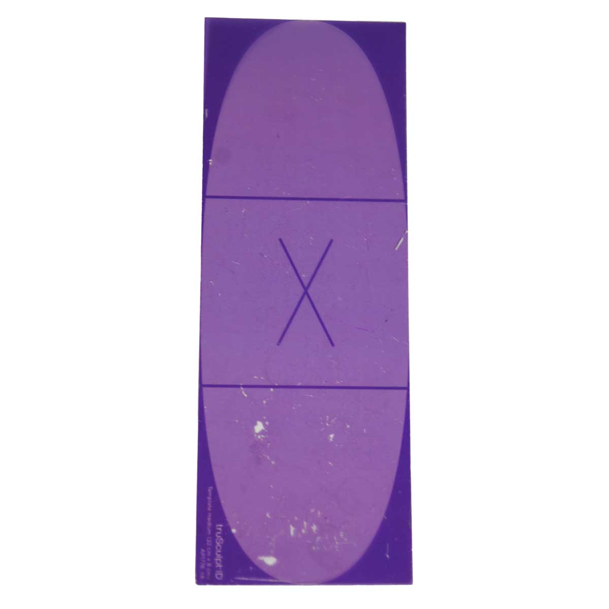 Cutera truSculpt iD Medium Template 8 x 22cm Purple AP1776 Patient Treatment 2pk