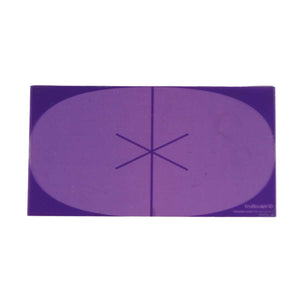 Cutera truSculpt iD Small Template 8 x 15 cm Purple AP1775 Patient Treatment