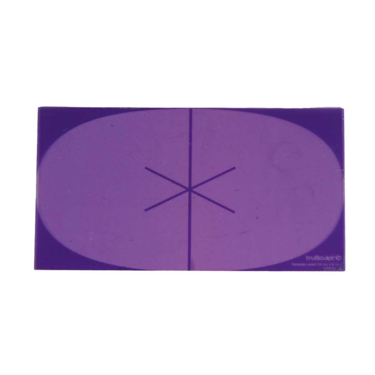 Cutera truSculpt iD Small Template 8 x 15 cm Purple AP1775 Patient Treatment
