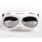 LaserVision CO2 Laser Operator Eyewear Safety Goggles PPE Clear White OD 6+