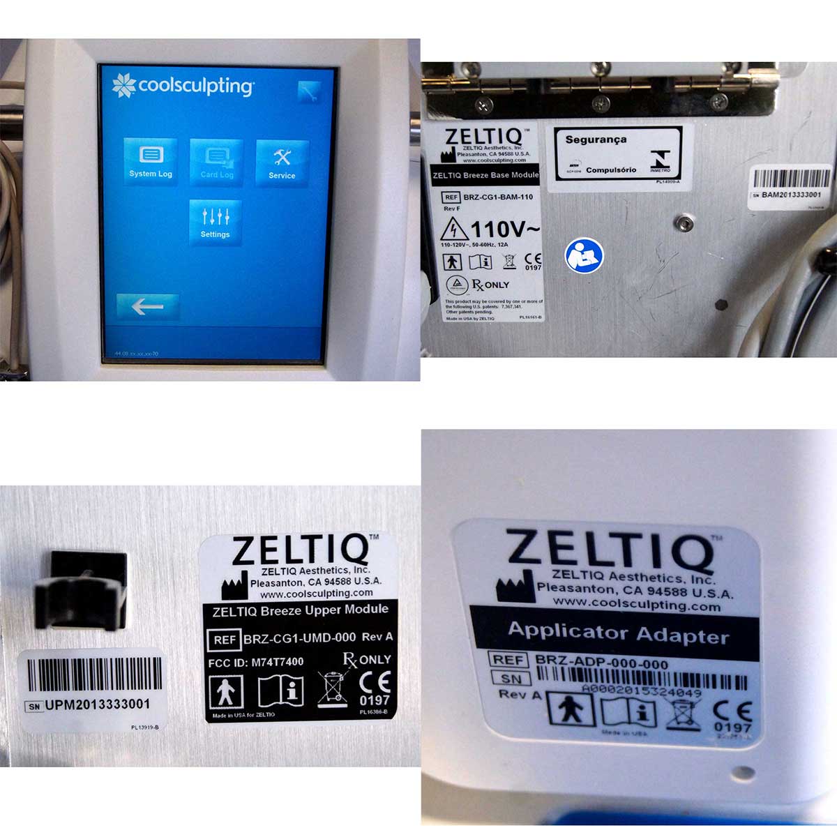 2013 Zeltiq CoolSculpting Body Contouring Cryolipolysis Fat Reduction System