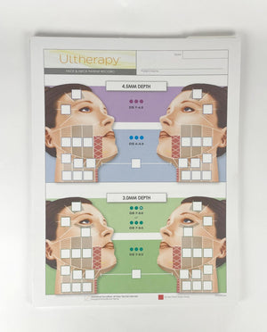 Ulthera Ultherapy Face & Neck Patient Record 1002832A (12 sheets)