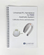 LUMENIS, Universal IPL Handpiece Manual for M22 Aesthetic System, Calibration of Device and Instructions, PB-1092870, Rev. B
