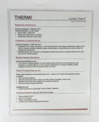 THERMItight Stimpod Quick Reference Guide (3 sheets)