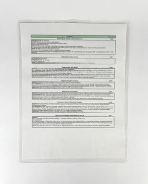 PRODUCTS PRICE LIST GUIDE SHEET