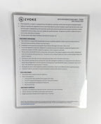 INMODE EVOLVETITE BASIC PARAMETERS CONSIDERATIONS GUIDE QRG AND USB