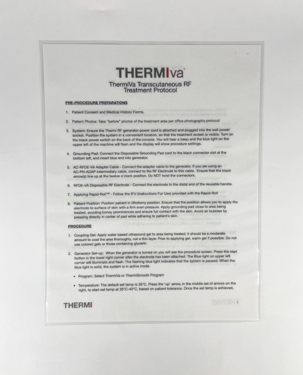 ThermiVa Treatment Protocol Guide