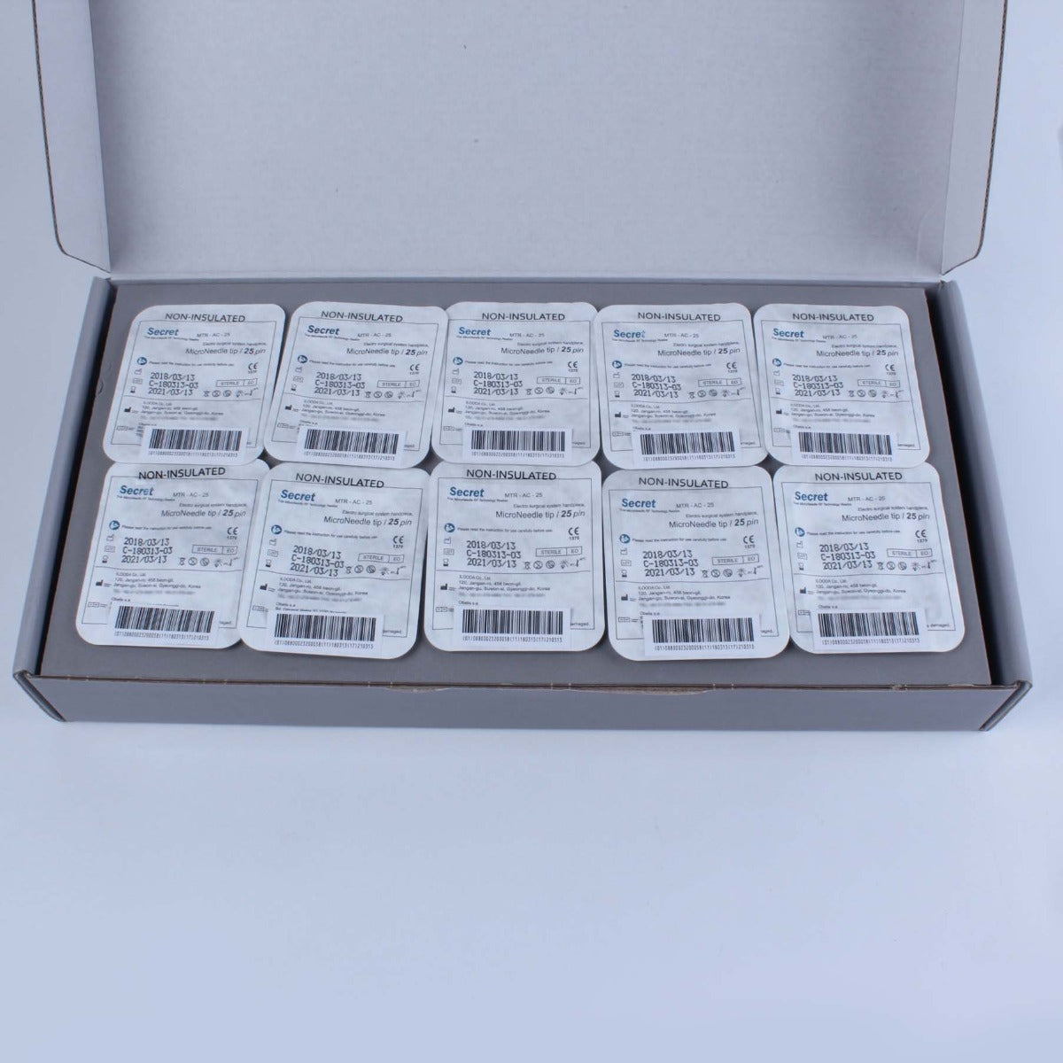 Zarin/Cutera Secret RF Microneedle OEM Tips 25 Pin Non-Insulated MTR-AC-25 (10)