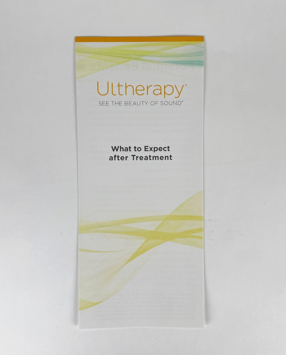 Ulthera, Ultherapy, What to Expect after Treatment Brochure (25 Brochures)