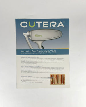 CUTERA, Introducing Pearl Fractional with YSGG Brochure