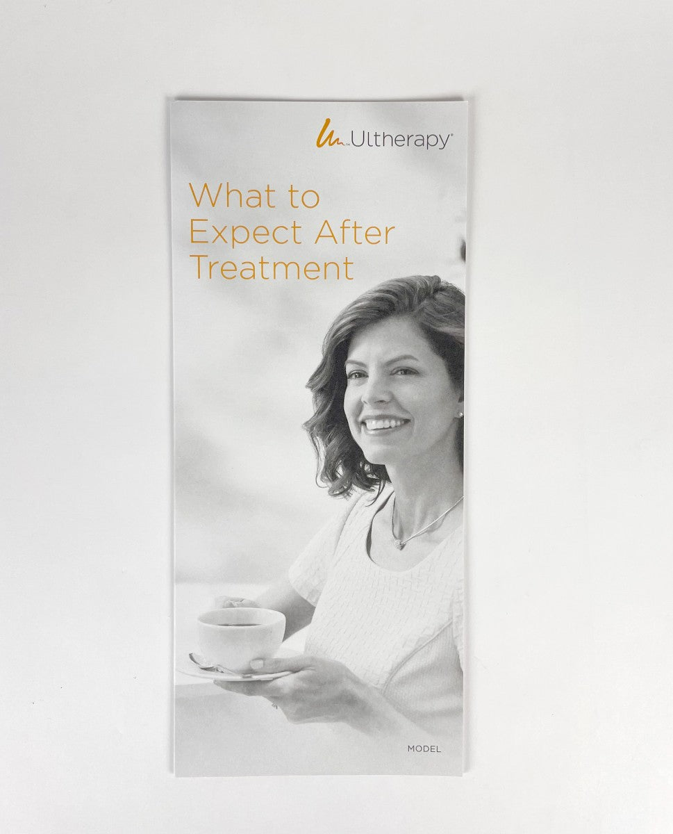 Ulthera Ultherapy What To Expect After Treatment Brochure ML02107-00