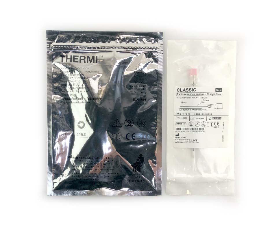 NeuroTherm ThermiRF Kit RF Electrode + Cannula 10cm 18G R-KIT-10-18 EXP 2016