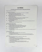 Cutera Xeo Care Instructions for Handpiece Removal and Installation D0193 rC