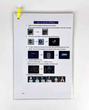 Jeisys INTRAcel Operator and Treatment Quick Guide