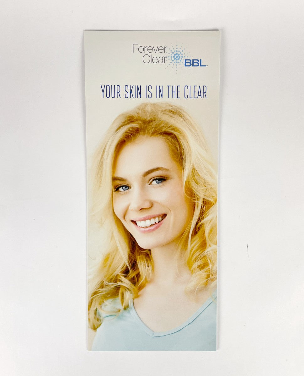 Scition BBL Forever Clear Brochure Your Skin In The Clear Pack 20 pieces