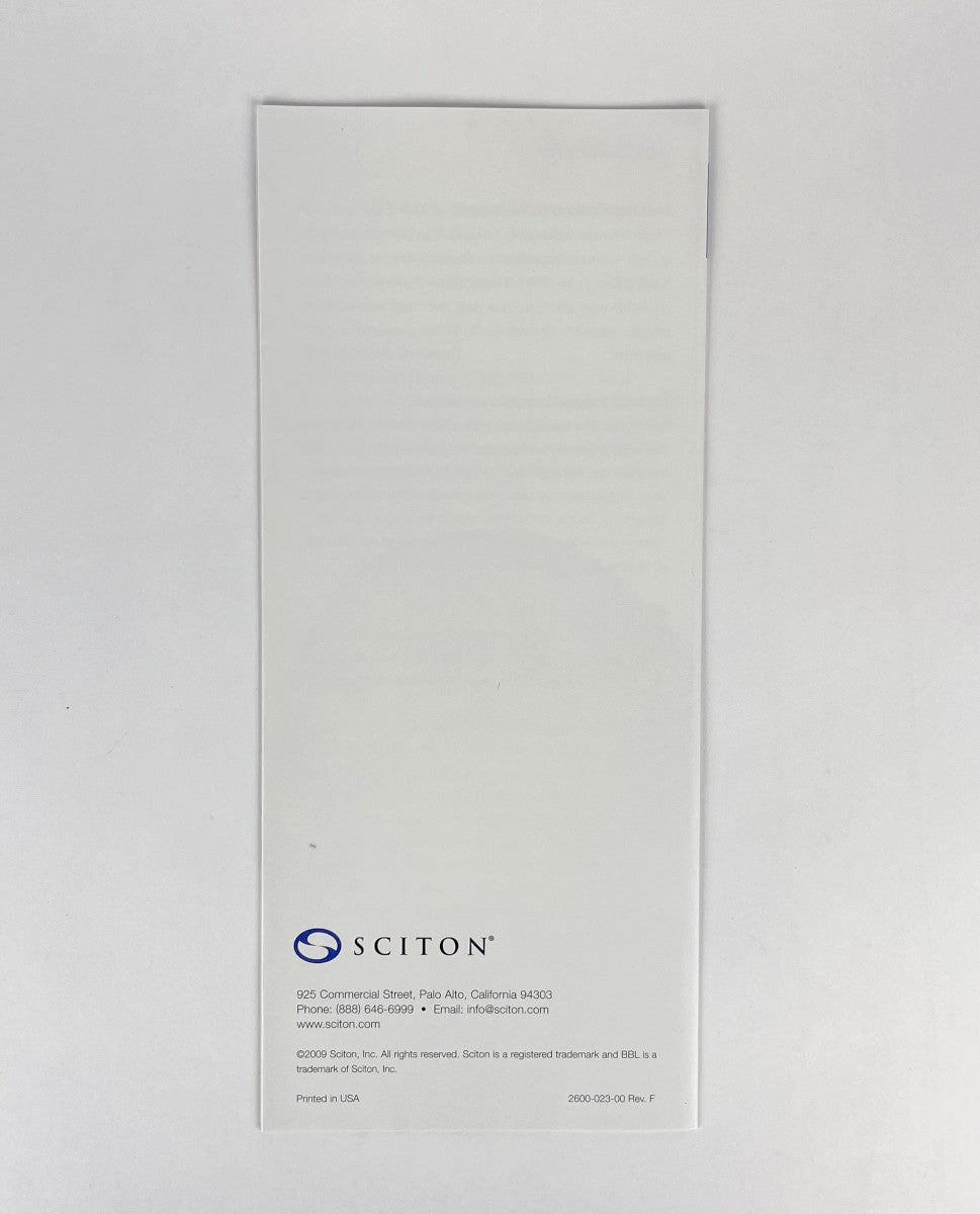 Sciton BBL Brochure Phototherapy BroadBand Light 260002300