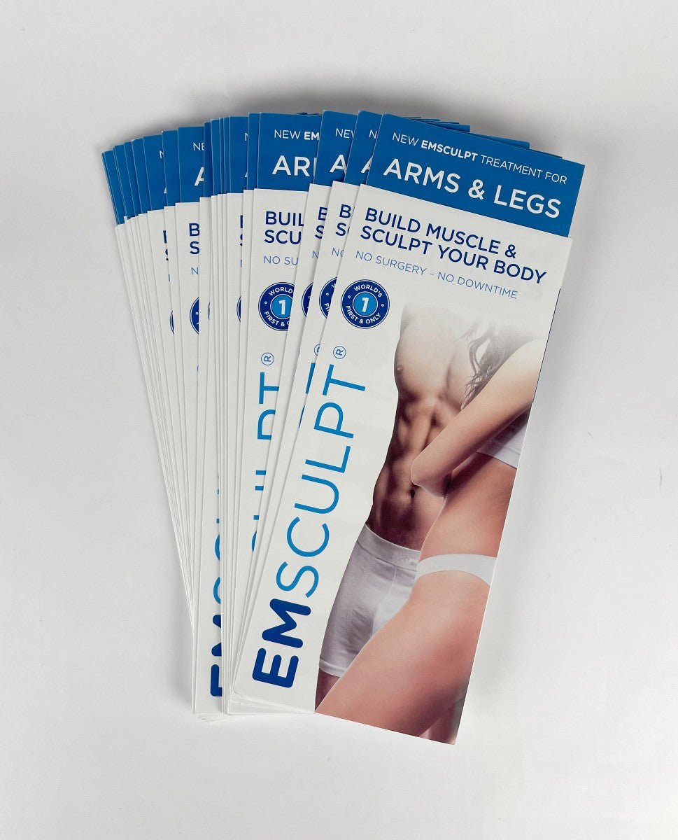 BTL Emsculpt Brochures Build Muscle & Sculpt Your Body No Surgery No Downtime