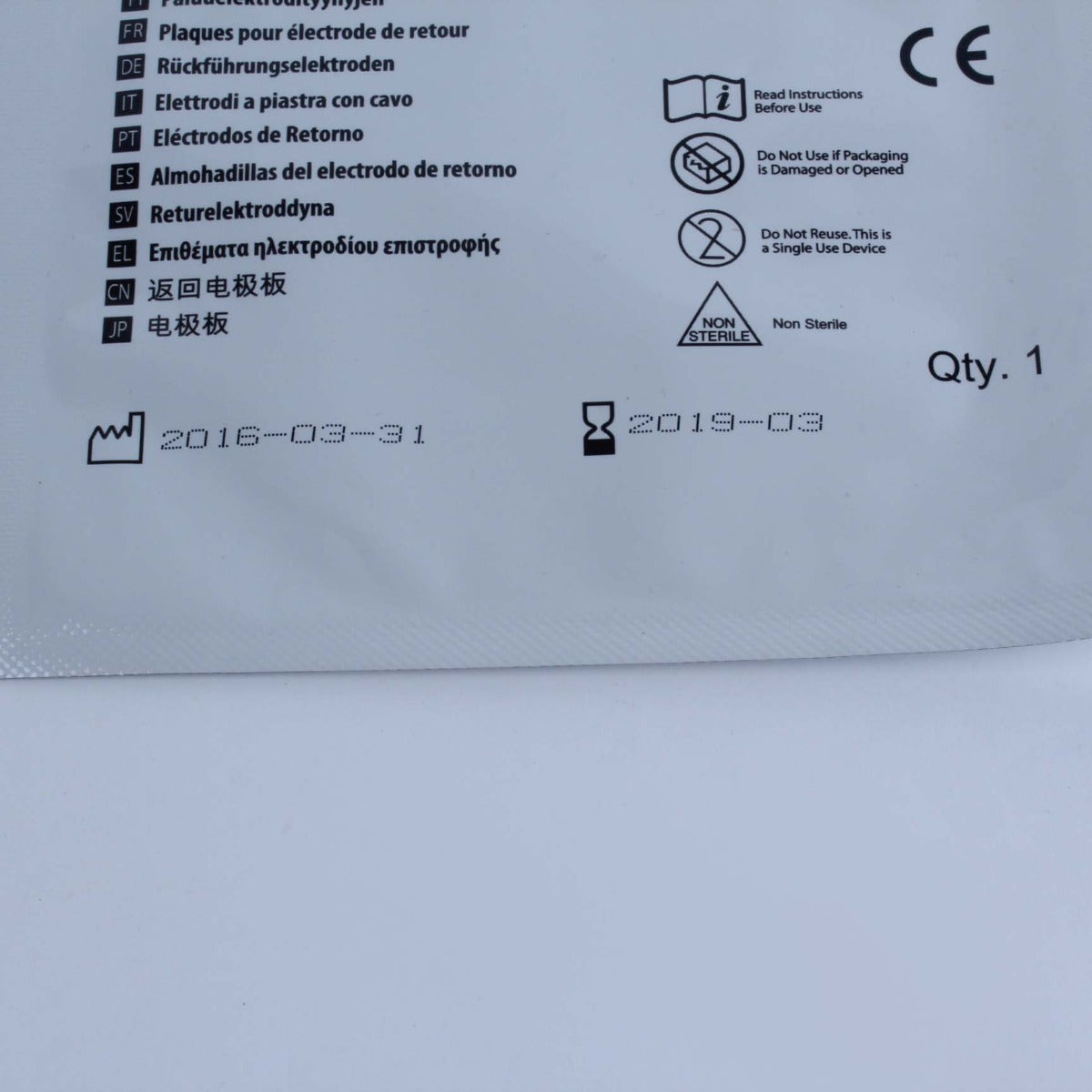 Cutera TruSculpt 3D Split Return Electrode Patient Grounding Pads ESRE-1 (9Pack)